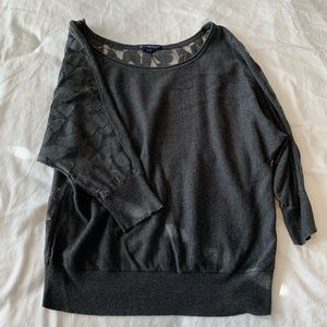 American Eagle lack-back sweater